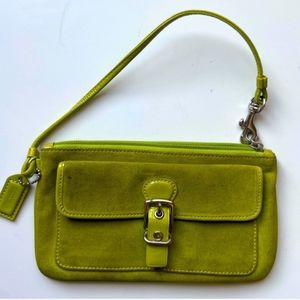 Vintage COACH wristlet purse
